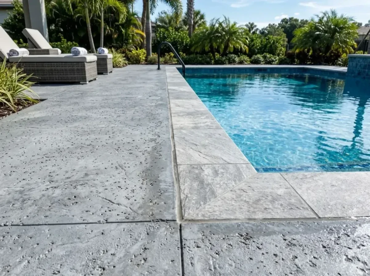Concrete Pool Decks by Jensen Decorative Concrete