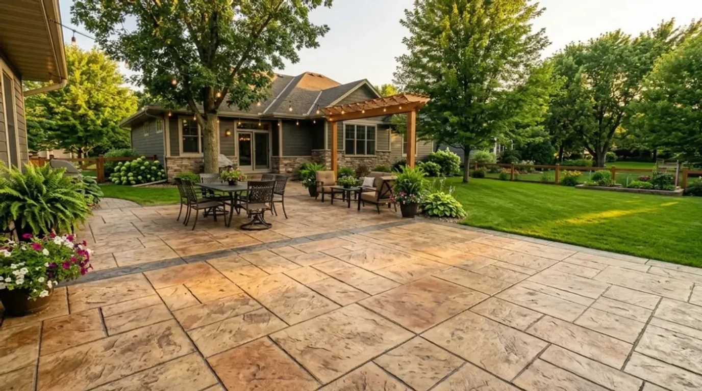 Decorative concrete services in Cologne, MN